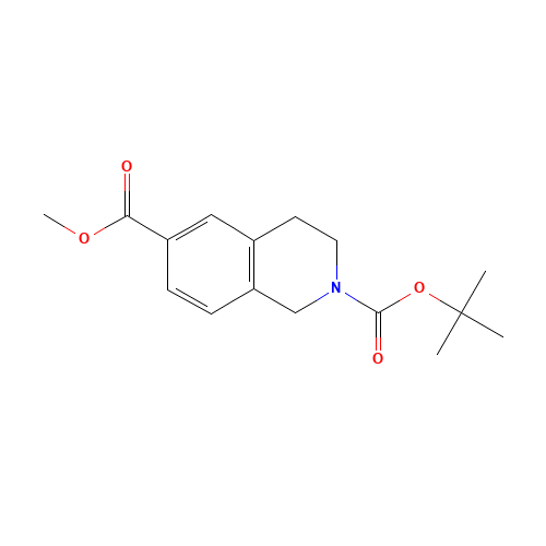 2-TERT-BUTYL 6-METHYL 3,4-DIHYDROISOQUINOLINE-2,6(1H)-DICARBOXYLATE (CAS: 170097-66-2) - Related Chemical Product