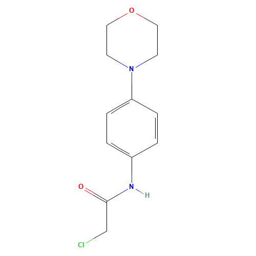 2-CHLORO-N-(4-MORPHOLIN-4-YL-PHENYL)-ACETAMIDE (CAS: 170655-46-6) - Related Chemical Product