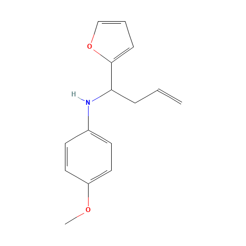 (1-FURAN-2-YL-BUT-3-ENYL)-(4-METHOXY-PHENYL)-AMINE (CAS: 173416-01-8) - Related Chemical Product