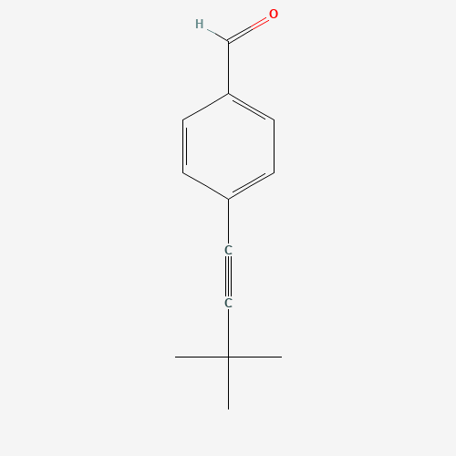 4-(3,3-DIMETHYL-1-BUTYNYL)-BENZALDEHYDE (CAS: 173592-71-7) - Related Chemical Product