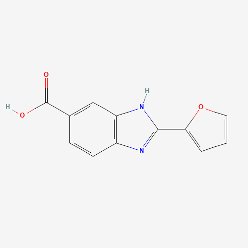 2-FURAN-2-YL-3H-BENZOIMIDAZOLE-5-CARBOXYLIC ACID (CAS: 174422-10-7) - Related Chemical Product