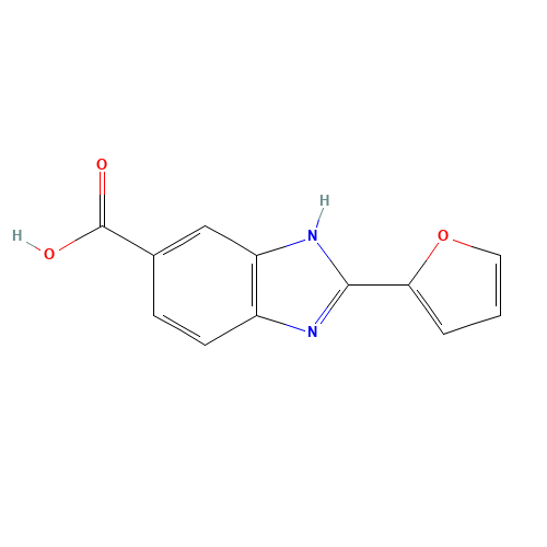 2-FURAN-2-YL-3H-BENZOIMIDAZOLE-5-CARBOXYLIC ACID (CAS: 174422-10-7) - Related Chemical Product