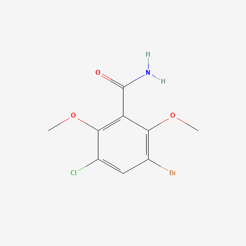 3-BROMO-5-CHLORO-2,6-DIMETHOXYBENZAMIDE (CAS: 175135-60-1) - Related Chemical Product