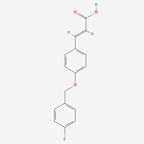 3-(4-(4-FLUOROBENZYLOXY)PHENYL)ACRYLIC ACID (CAS: 175136-19-3) - Related Chemical Product