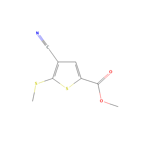 METHYL 4-CYANO-5-(METHYLTHIO)THIOPHENE-2-CARBOXYLATE (CAS: 175202-48-9) - Related Chemical Product