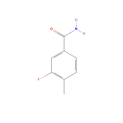3-FLUORO-4-METHYLBENZAMIDE (CAS: 175277-86-8) - Related Chemical Product