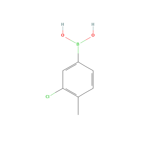 3-Chloro-4-methylphenylboronic acid (CAS: 175883-63-3) - Related Chemical Product
