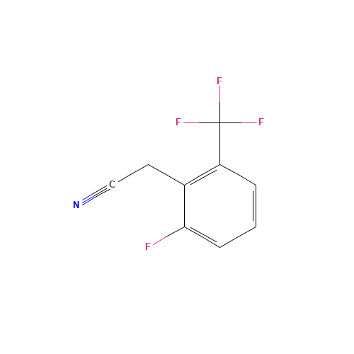 2-FLUORO-6-(TRIFLUOROMETHYL)PHENYLACETONITRILE (CAS: 179946-34-0) - Related Chemical Product