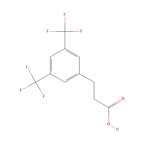 3,5-BIS(TRIFLUOROMETHYL)HYDROCINNAMIC ACID (CAS: 181772-16-7) - Related Chemical Product