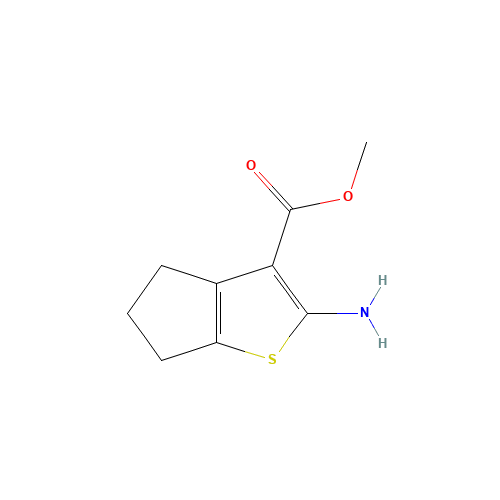 2-AMINO-5,6-DIHYDRO-4H-CYCLOPENTA[B]THIOPHENE-3-CARBOXYLIC ACID METHYL ESTER (CAS: 184174-80-9) - Related Chemical Product