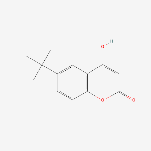 6-TERT-BUTYL-4-HYDROXY-2H-CHROMEN-2-ONE (CAS: 186255-65-2) - Related Chemical Product