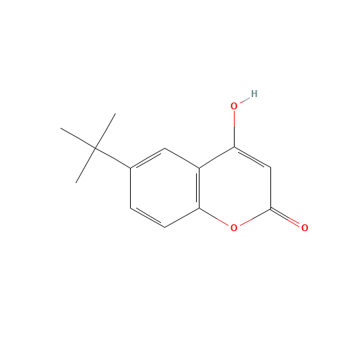 6-TERT-BUTYL-4-HYDROXY-2H-CHROMEN-2-ONE (CAS: 186255-65-2) - Related Chemical Product