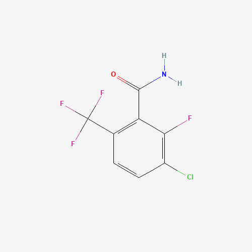 3-CHLORO-2-FLUORO-6-(TRIFLUOROMETHYL)BENZAMIDE (CAS: 186517-42-0) - Related Chemical Product