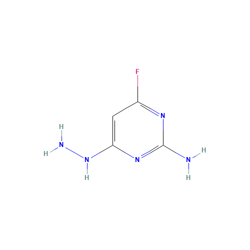2-AMINO-6-FLUORO-4-HYDRAZINOPYRIMIDINE (CAS: 188987-85-1) - Related Chemical Product