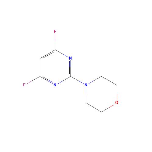 2-MORPHOLINO-4,6-DIFLUORO-PYRIMIDINE (CAS: 189003-02-9) - Related Chemical Product
