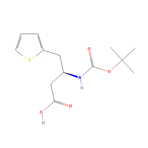 BOC-(S)-3-AMINO-4-(2-THIENYL)-BUTYRIC ACID (CAS: 190190-47-7) - Related Chemical Product
