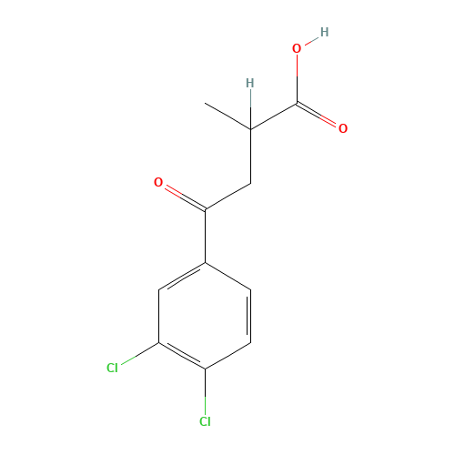 2-METHYL-4-OXO-4-(3',4'-DICHLOROPHENYL)BUTYRIC ACID (CAS: 191018-56-1) - Related Chemical Product