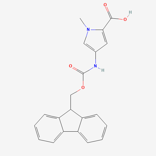 4-(9H-FLUOREN-9-YLMETHOXYCARBONYLAMINO)-1-METHYL-1H-PYRROLE-2-CARBOXYLIC ACID (CAS: 195387-29-2) - Related Chemical Product