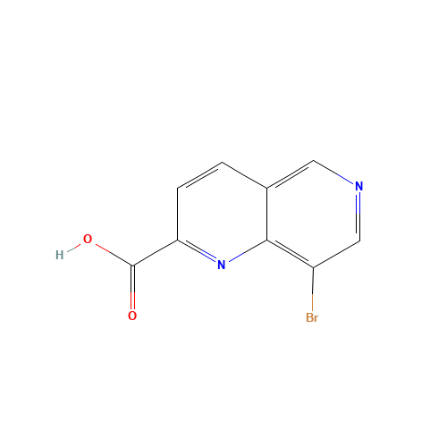 8-BROMO-1,6-NAPHTHYRIDINE-2-CARBOXYLIC ACID (CAS: 197507-55-4) - Related Chemical Product