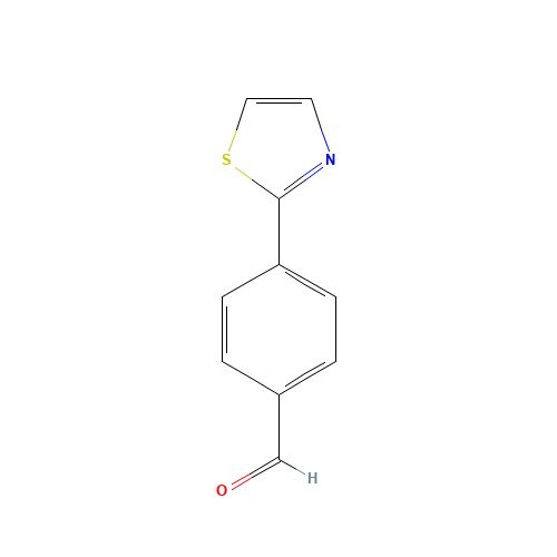 4-(1,3-THIAZOL-2-YL)BENZALDEHYDE (CAS: 198904-53-9) - Related Chemical Product
