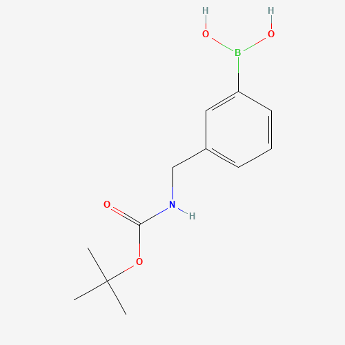 3-((N-BOC-AMINO)METHYL)PHENYLBORONIC ACID (CAS: 199609-62-6) - Related Chemical Product
