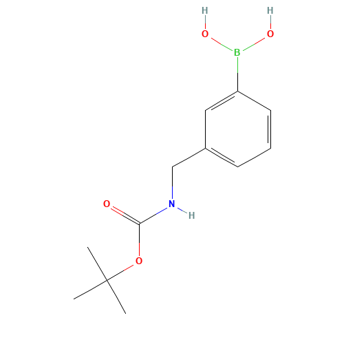 3-((N-BOC-AMINO)METHYL)PHENYLBORONIC ACID (CAS: 199609-62-6) - Related Chemical Product