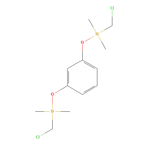 1,3-BIS(CHLOROMETHYLDIMETHYLSILOXY)BENZENE (CAS: 203785-58-4) - Related Chemical Product