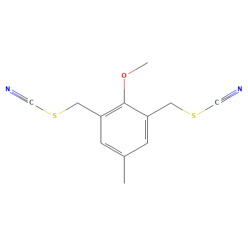 2,6-BIS(THIOCYANATOMETHYL)-4-METHYLANISOLE (CAS: 206559-38-8) - Related Chemical Product