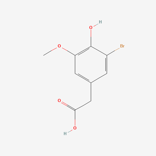 3-BROMO-4-HYDROXY-5-METHOXYPHENYLACETIC ACID (CAS: 206559-42-4) - Related Chemical Product