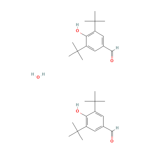 3,5-DI-TERT-BUTYL-4-HYDROXYBENZALDEHYDE HEMIHYDRATE (CAS: 207226-32-2) - Related Chemical Product
