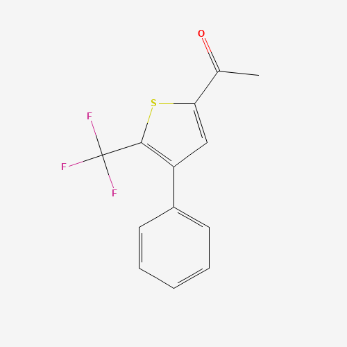1-[4-PHENYL-5-(TRIFLUOROMETHYL)-2-THIENYL]ETHAN-1-ONE (CAS: 217184-77-5) - Related Chemical Product