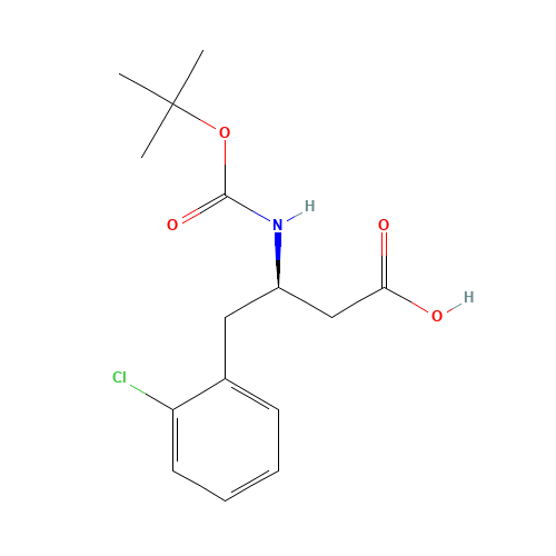 BOC-(R)-3-AMINO-4-(2-CHLORO-PHENYL)-BUTYRIC ACID (CAS: 218608-93-6) - Related Chemical Product