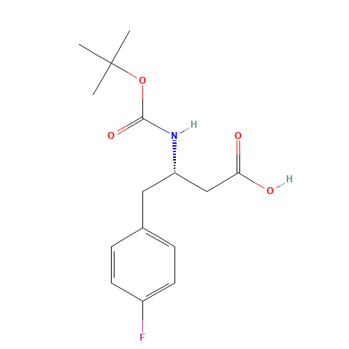 BOC-(S)-3-AMINO-4-(4-FLUORO-PHENYL)-BUTYRIC ACID (CAS: 218608-97-0) - Related Chemical Product