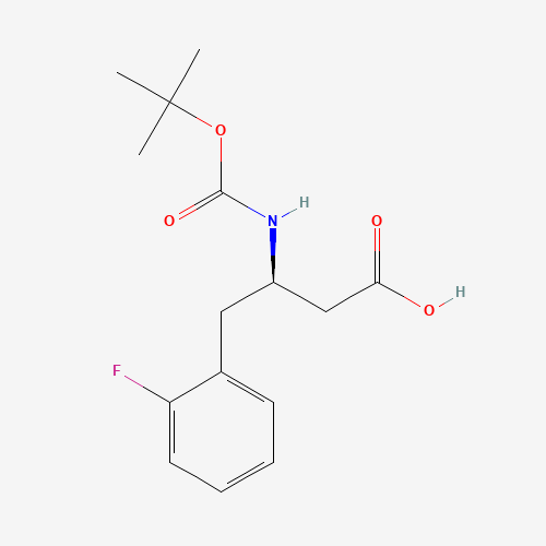 BOC-(R)-3-AMINO-4-(2-FLUORO-PHENYL)-BUTYRIC ACID (CAS: 218608-98-1) - Related Chemical Product