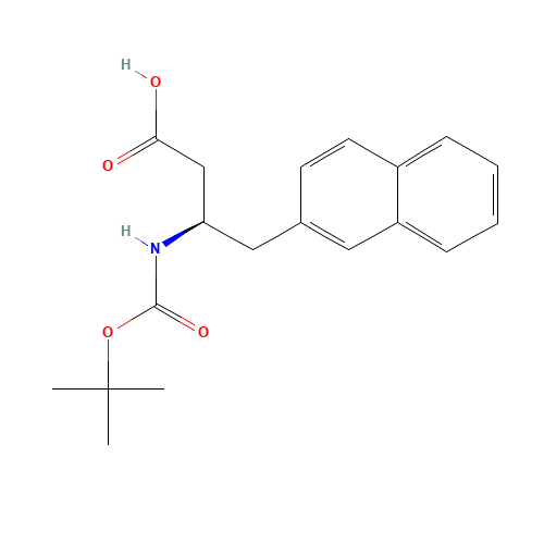 BOC-(R)-3-AMINO-4-(2-NAPHTHYL)-BUTYRIC ACID (CAS: 219297-10-6) - Related Chemical Product