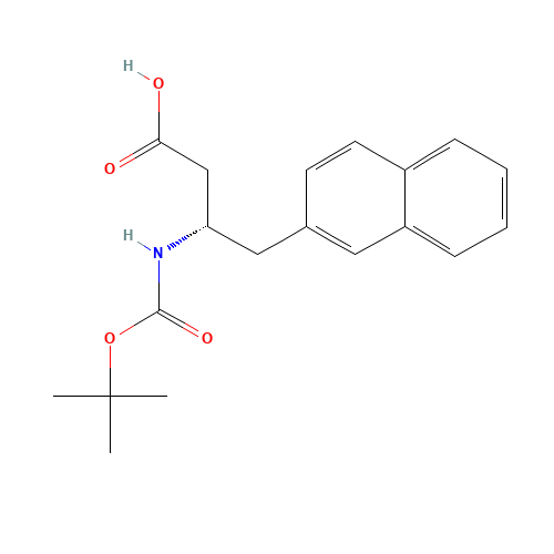 BOC-(S)-3-AMINO-4-(2-NAPHTHYL)-BUTYRIC ACID (CAS: 219297-11-7) - Related Chemical Product