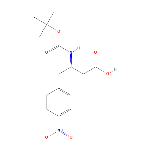 BOC-(R)-3-AMINO-4-(4-NITRO-PHENYL)-BUTYRIC ACID (CAS: 219297-12-8) - Related Chemical Product