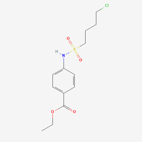 ETHYL 4-([(4-CHLOROBUTYL)SULFONYL]AMINO)BENZOATE (CAS: 219793-79-0) - Related Chemical Product