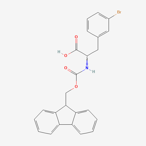 (S)-N-Fmoc-3-Bromophenylalanine (CAS: 220497-48-3) - Related Chemical Product