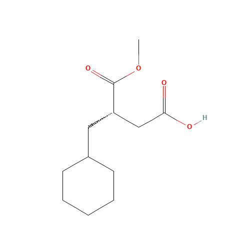 (S)-2-(CYCLOHEXYLMETHYL)SUCCINIC ACID-1-METHYL ESTER (CAS: 220497-69-8) - Related Chemical Product
