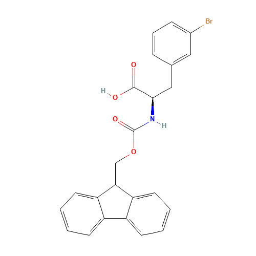 (R)-N-Fmoc-3-Bromophenylalanine (CAS: 220497-81-4) - Related Chemical Product