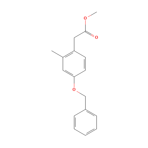 METHYL 2-METHYL-4-BENZYLOXY-PHENYLACETATE (CAS: 223406-97-1) - Related Chemical Product