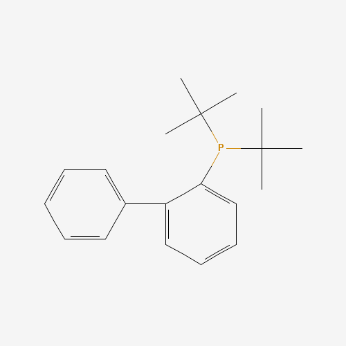 2-(Di-tert-butylphosphino)biphenyl (CAS: 224311-51-7) - Chemical Structure and Molecular Formula 