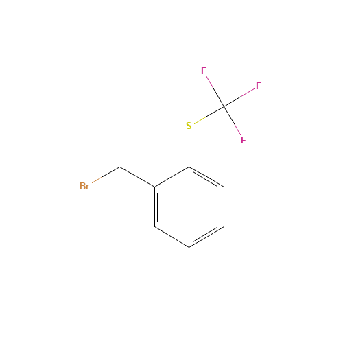 2-(TRIFLUOROMETHYLTHIO)BENZYL BROMIDE (CAS: 238403-52-6) - Related Chemical Product