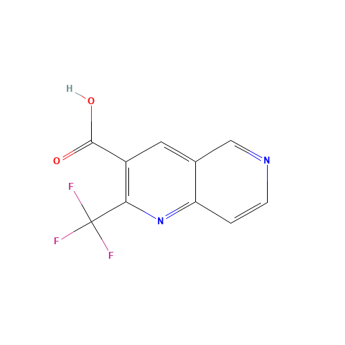 2-(TRIFLUOROMETHYL)-1,6-NAPHTHYRIDINE-3-CARBOXYLIC ACID (CAS: 240408-97-3) - Related Chemical Product