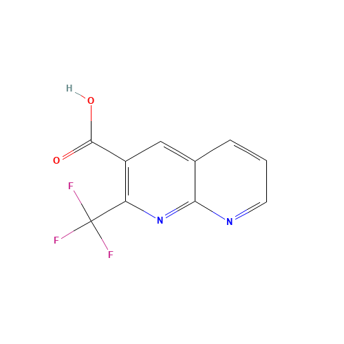 2-(TRIFLUOROMETHYL)-1,8-NAPHTHYRIDINE-3-CARBOXYLIC ACID (CAS: 241154-08-5) - Related Chemical Product