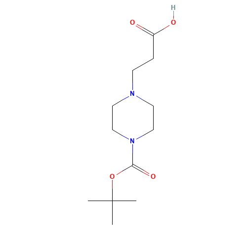 3-(1-TERT-BUTOXYCARBONYLPIPERAZIN-4-YL)PROPIONIC ACID (CAS: 242459-97-8) - Related Chemical Product