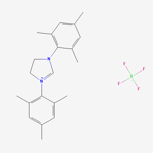 1,3-BIS(2,4,6-TRIMETHYLPHENYL)-4,5-DIHYDROIMIDAZOLIUM TETRAFLUOROBORATE (CAS: 245679-18-9) - Related Chemical Product
