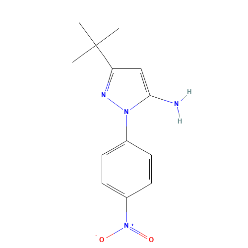 3-TERT-BUTYL-1-(4-NITROPHENYL)-1H-PYRAZOL-5-AMINE (CAS: 251658-55-6) - Related Chemical Product