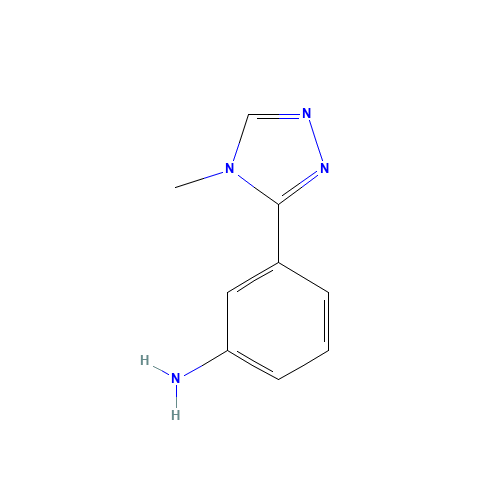 3-(4-METHYL-4H-1,2,4-TRIAZOL-3-YL)ANILINE (CAS: 252928-74-8) - Related Chemical Product